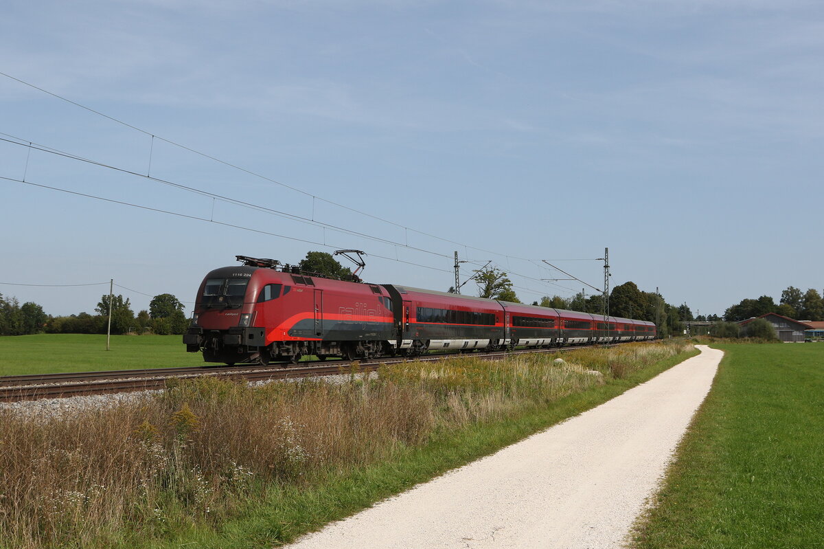 1116 224 am 26. September 2021 bei �bersee am Chiemsee.
