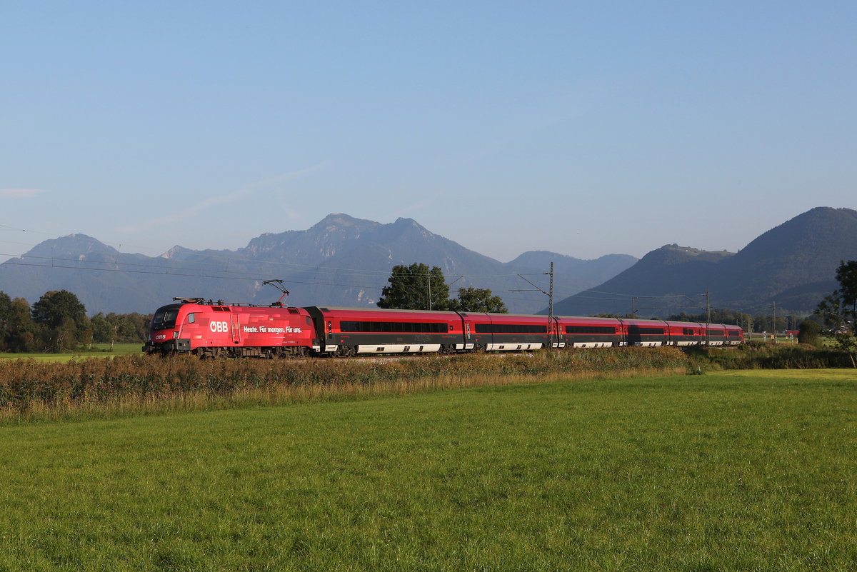 1116 225  Heute. F�r morgen. F�r uns  aus Salzburg kommend am 14. September 2020 bei Bernau am Chiemsee.