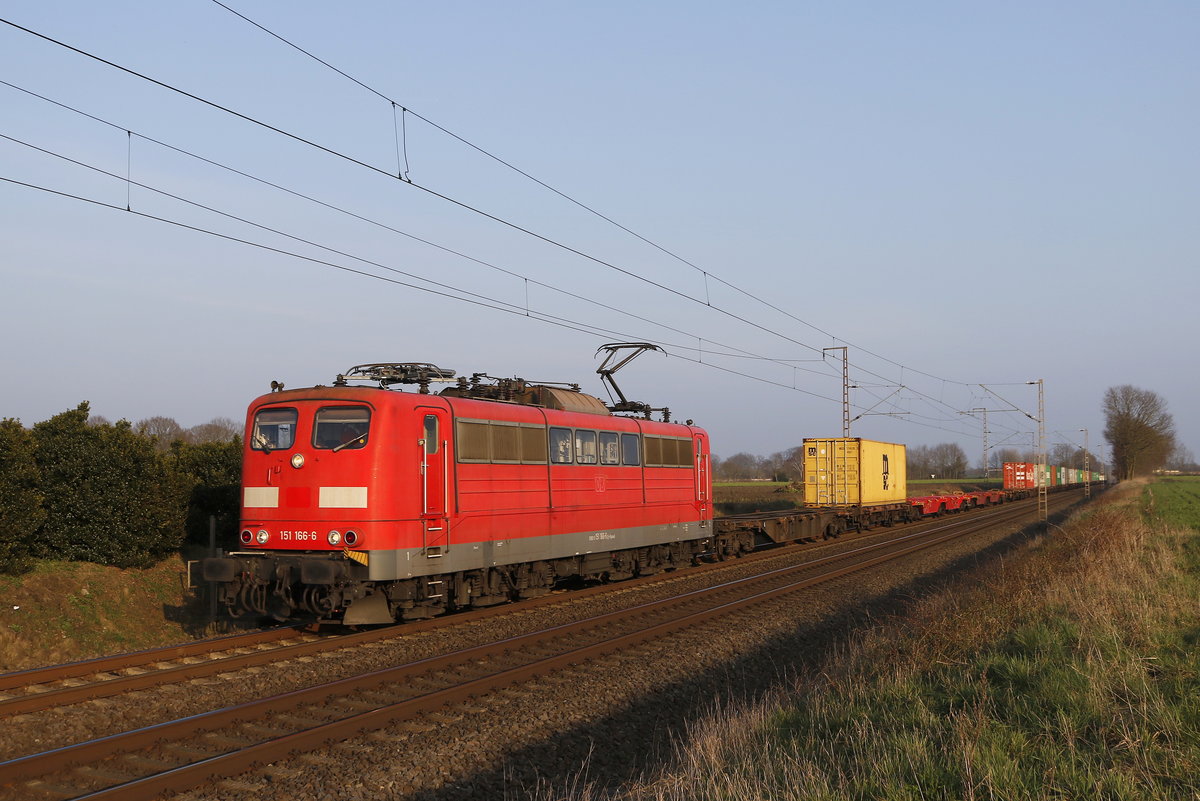 151 166 am 29. M�rz 2019 bei Loxstedt.