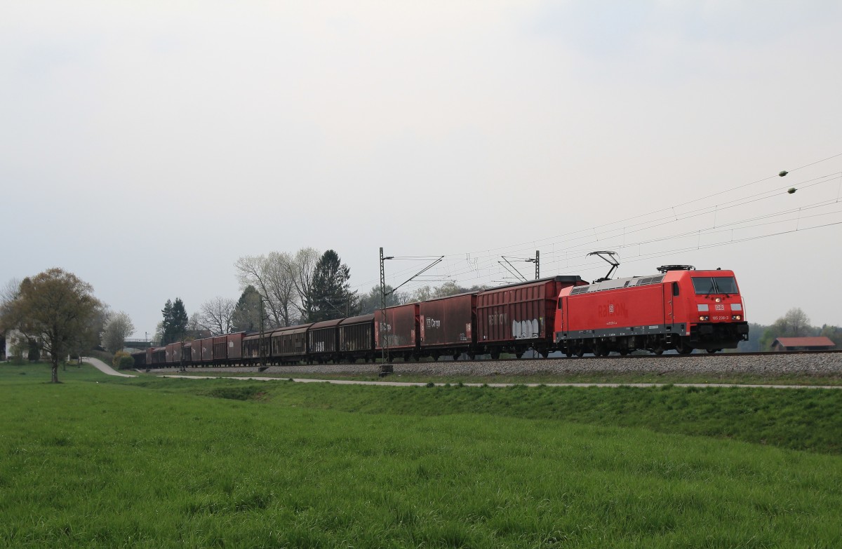 185 238-3 am 5. April 2014 bei �bersee.