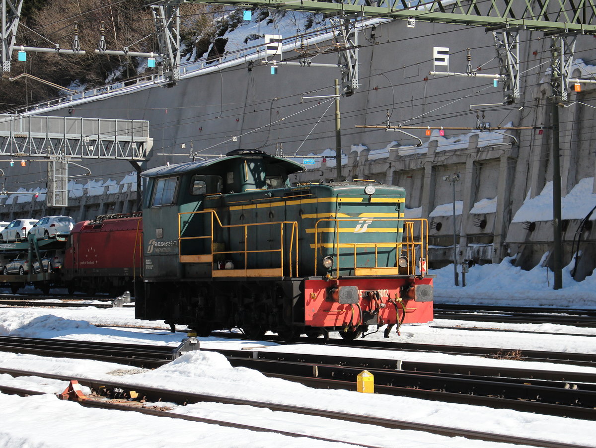 245 612-6I-TI am 19. M�rz 2016 im Bahnhof  Brenner .