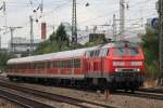218 416-6 vom M�nchner Hauptbahnhof kommend am 26.