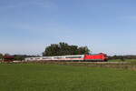 101 026 mit dem  IC K�nigssee  auf dem Weg nach Freilassing.