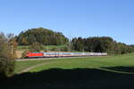 101 075 mit dem  IC K�nigssee  aus Freilassing kommend am 9.