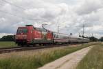 101 081-8 mit dem  IC K�nigssee  am 21.