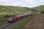 111 197-0 mit einem Regionalzug aus Gem�nden kommend am 19.