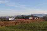 139 177 kam sp�ter mit einem schwach beladenen  KLV  aus Rosenheim zur�ck.