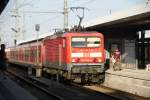 143 629-4 bei der Einfahrt in den  N�rnberger Hauptbahnhof  am 21.
