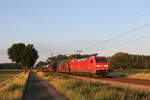 152 089 mit einem Autozug am fr�hen Morgen des 27.
