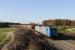 185 528 und 185 531 mit einem  KLV  aus M�nchen kommend am 9.