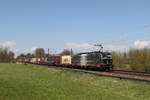 193 657  Pferdelok  mit einem  KLV  am 21.
