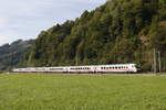 IC-Steuerwagen mit einem EC am 11.