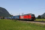 1293 009 mit dem  WALTER-KLV  aus M�nnchen kommend am 14.