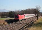 1016 028-1 auf dem Weg nach M�nchen am 7.