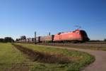 1116 279-9 mit einem G�terzug am 9.