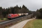 1116 267-6 mit einem gemischten G�terzug am 13.