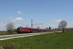 1116 241 aus Salzburg kommend am 22. April 2026 bei �bersee am Chiemsee.