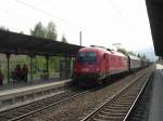 1216 131 durchf�hrt mit einem gemischten G�terzug am 1.