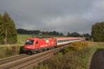 1216 018 aus M�nchen kommend am 24.