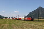 1293 071 aus Rosenheim kommend am 14.