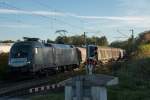 1116 141-3 der  Siemens -Taurus mit einem gemischten G�terzug am 24.