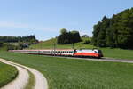 1116 181  City Jet  mit einem  EC  aus M�nchen kommend am 12.