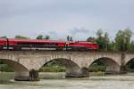 Diese Railjet-Garnitur �berquert am 14.