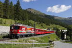 Ge 4/4 II 617  50 Jahre LGB  auf dem Weg nach St.