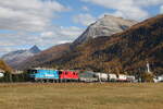 RhB Ge 4/4 II 619  S�dostschweiz  und Ge 4/4 II 632 waren am 26.